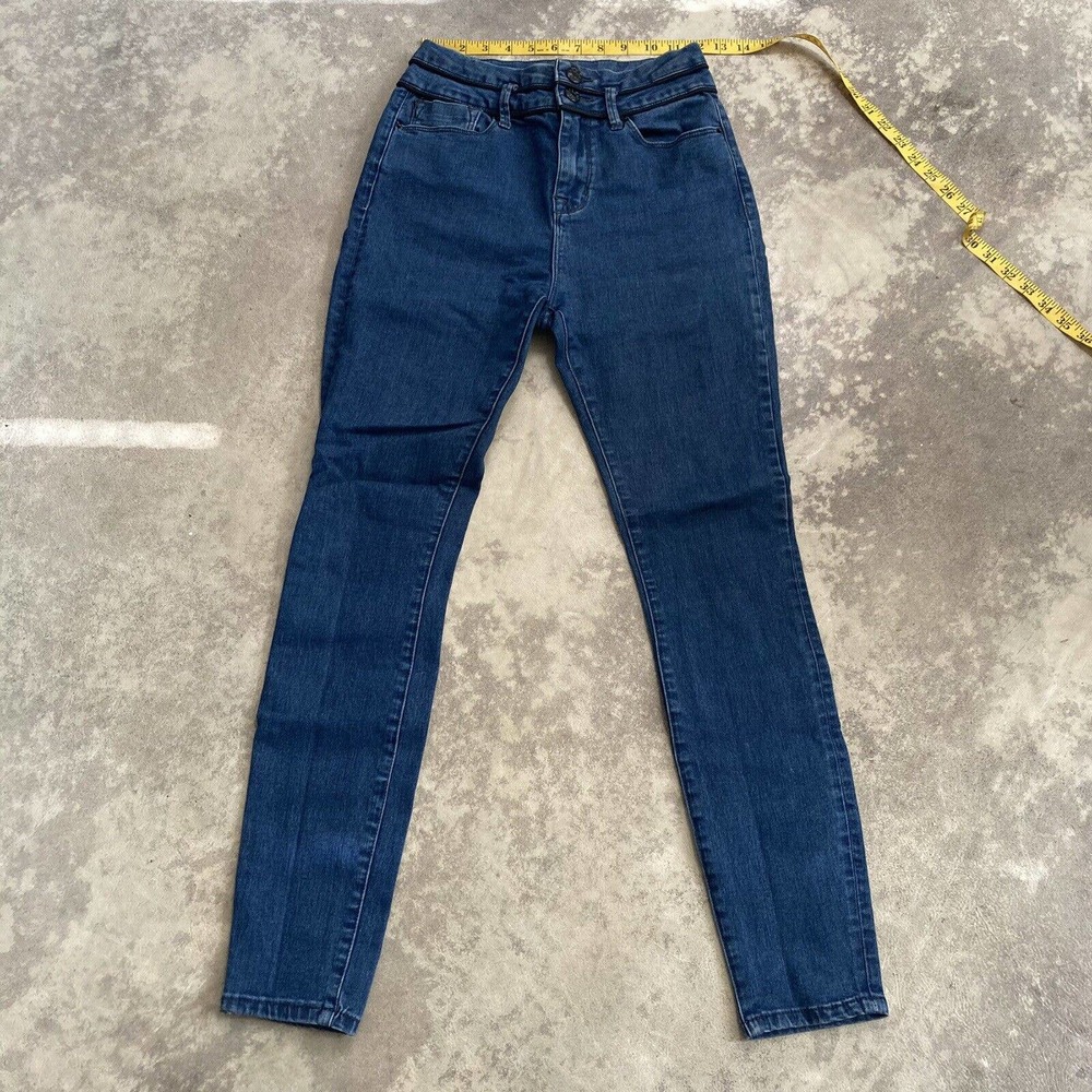 BDG 12 inch Super Hi Rise Twig Ankle Dark Wash Denim Jeans Womens Size 27W